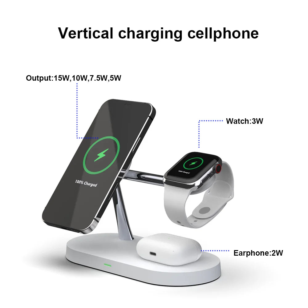 3 in 1 Magnetic Wireless Charger