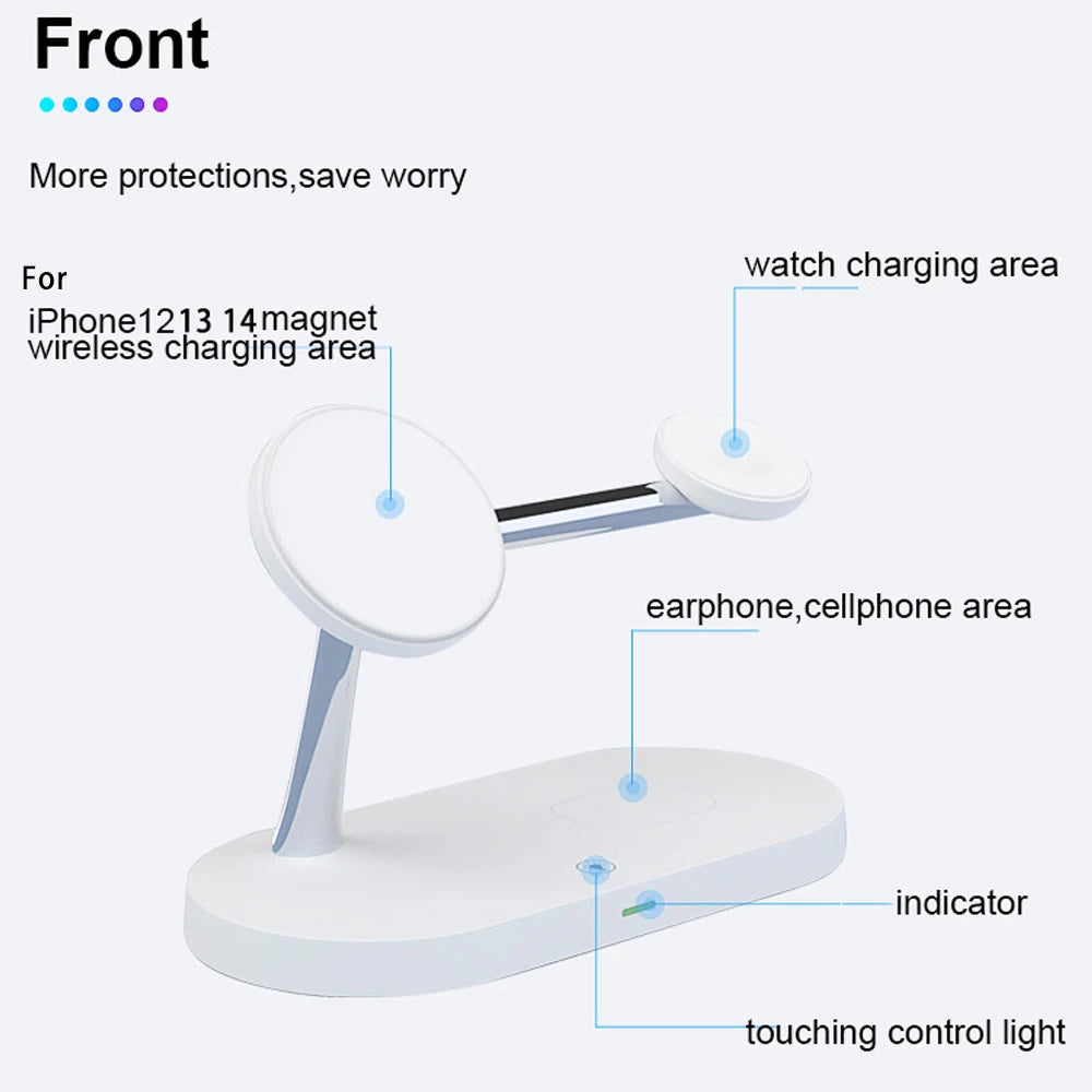 3 in 1 Magnetic Wireless Charger