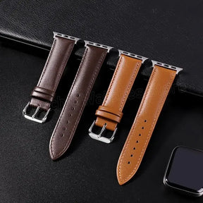 starlight Leather Band for Apple Watch