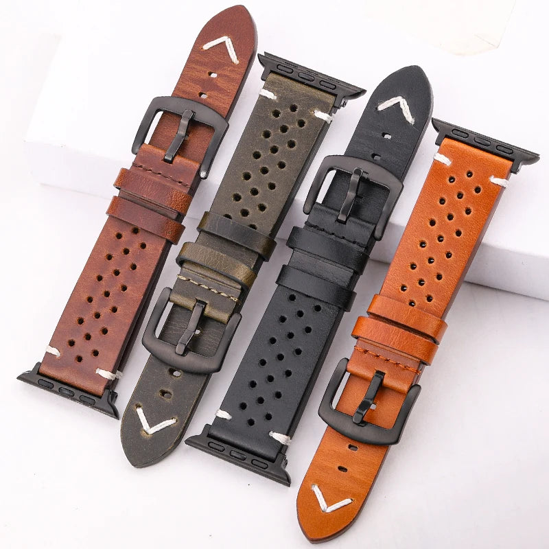 Classic Leather band For Apple Watch