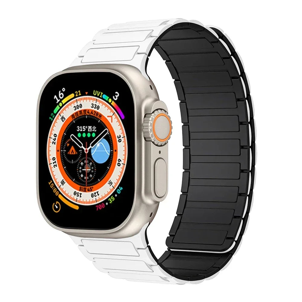 Casual magnetic man band for Apple watch