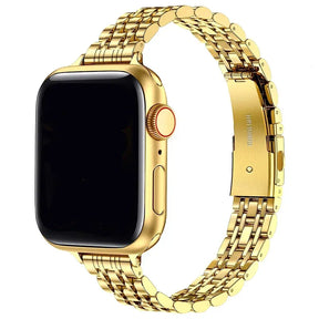 Stainless Steel Strap For Apple Watch Ultra 2 Band 49mm 42mm 44mm Metal Bracelet iWatch Series 9 8 7 6 SE 5 4 3 Women 45mm 41mm