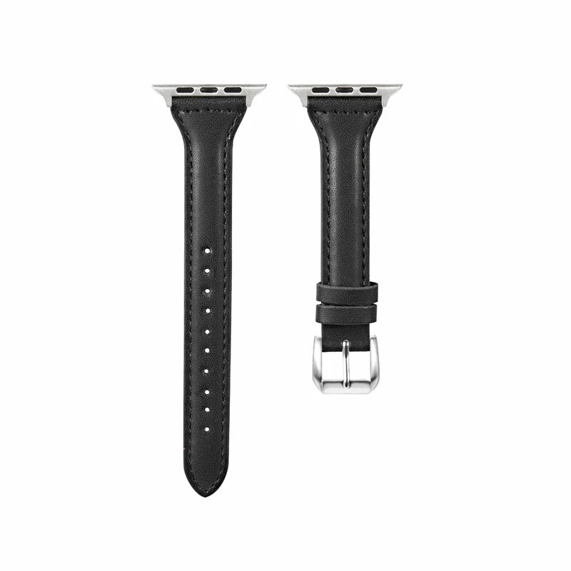 Slim leather band women for Apple watch