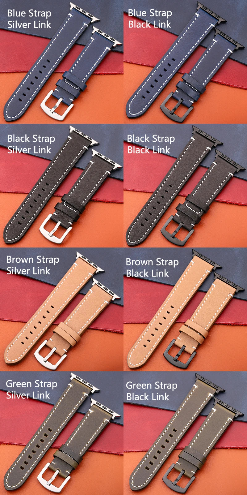 Classic Leather band For Apple Watch