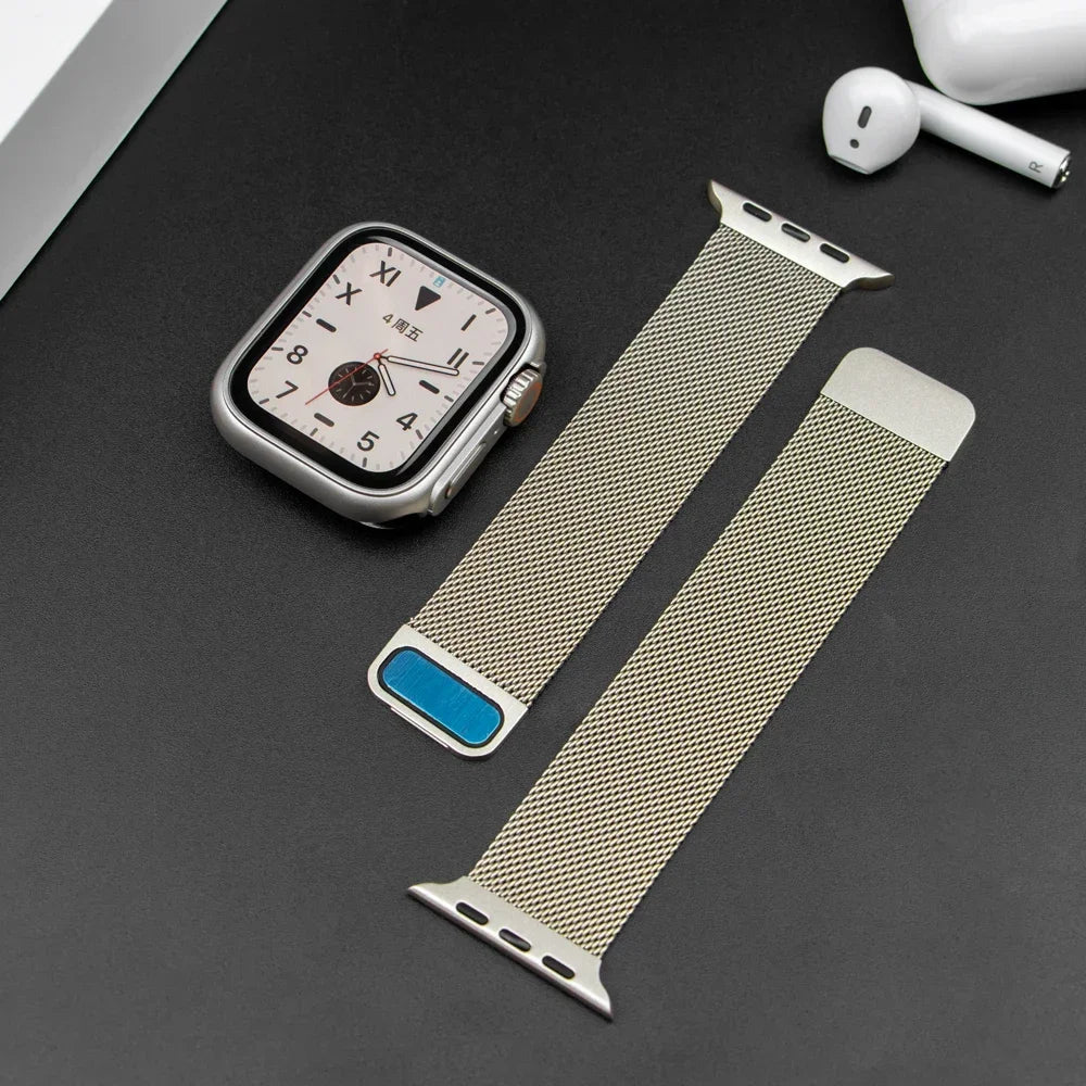 Metal band and case for Apple Watch Band