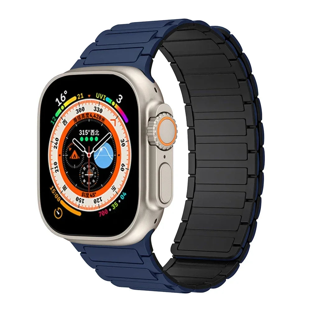 Casual magnetic man band for Apple watch