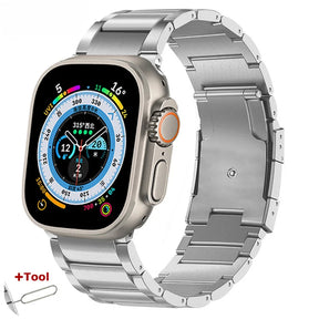 Luxury Titanium man band for Apple watch