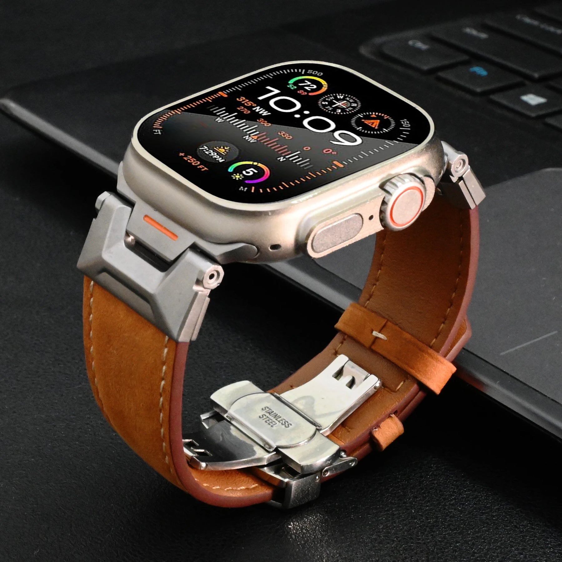 Delux Leather Band for Apple Watch