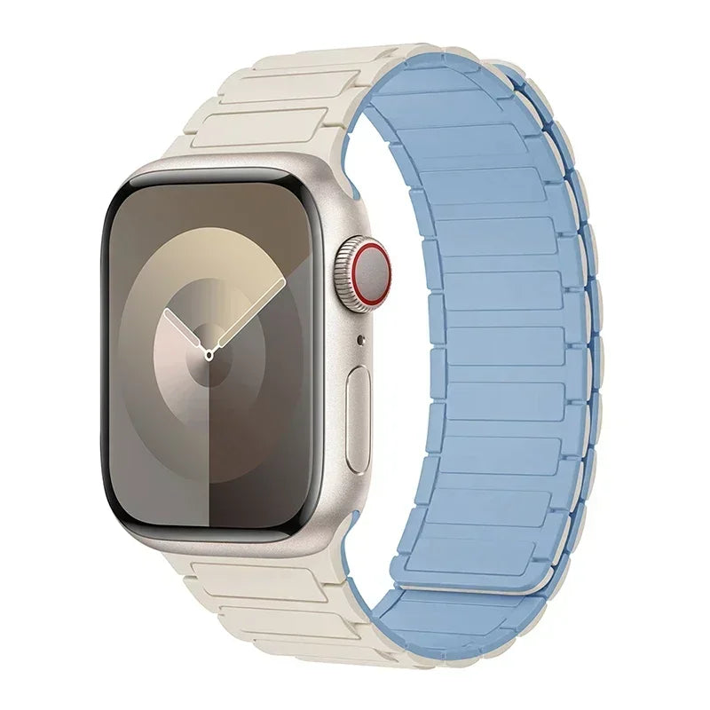 Casual magnetic man band for Apple watch