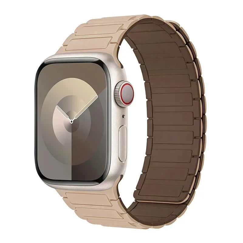 Casual magnetic man band for Apple watch