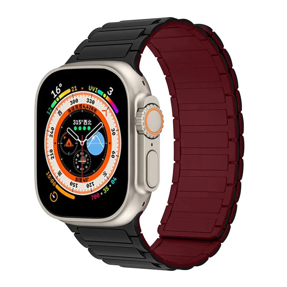 Casual magnetic man band for Apple watch