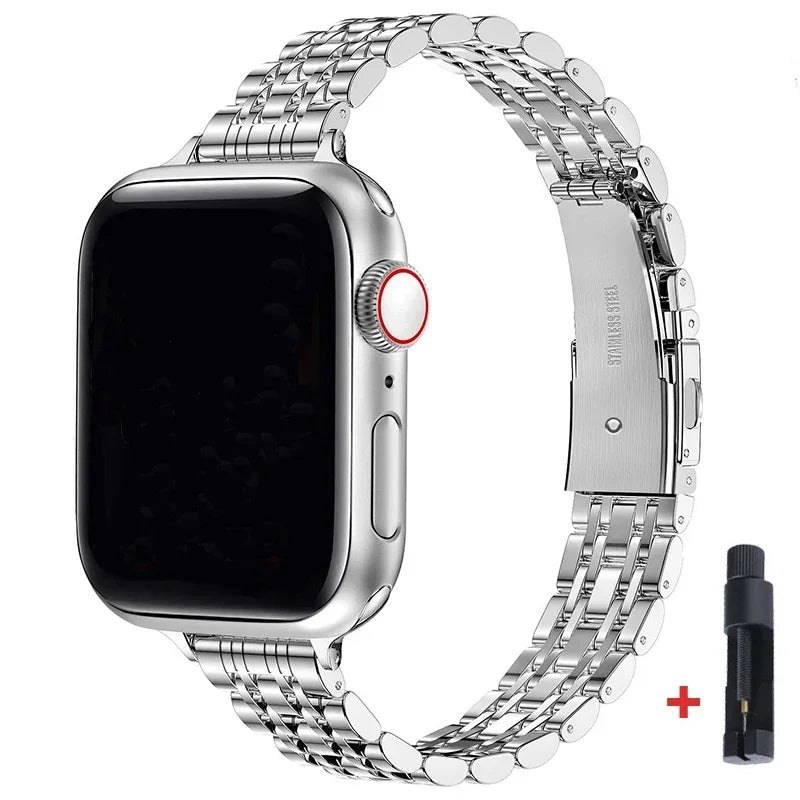 Stainless steel women band for Apple Watch