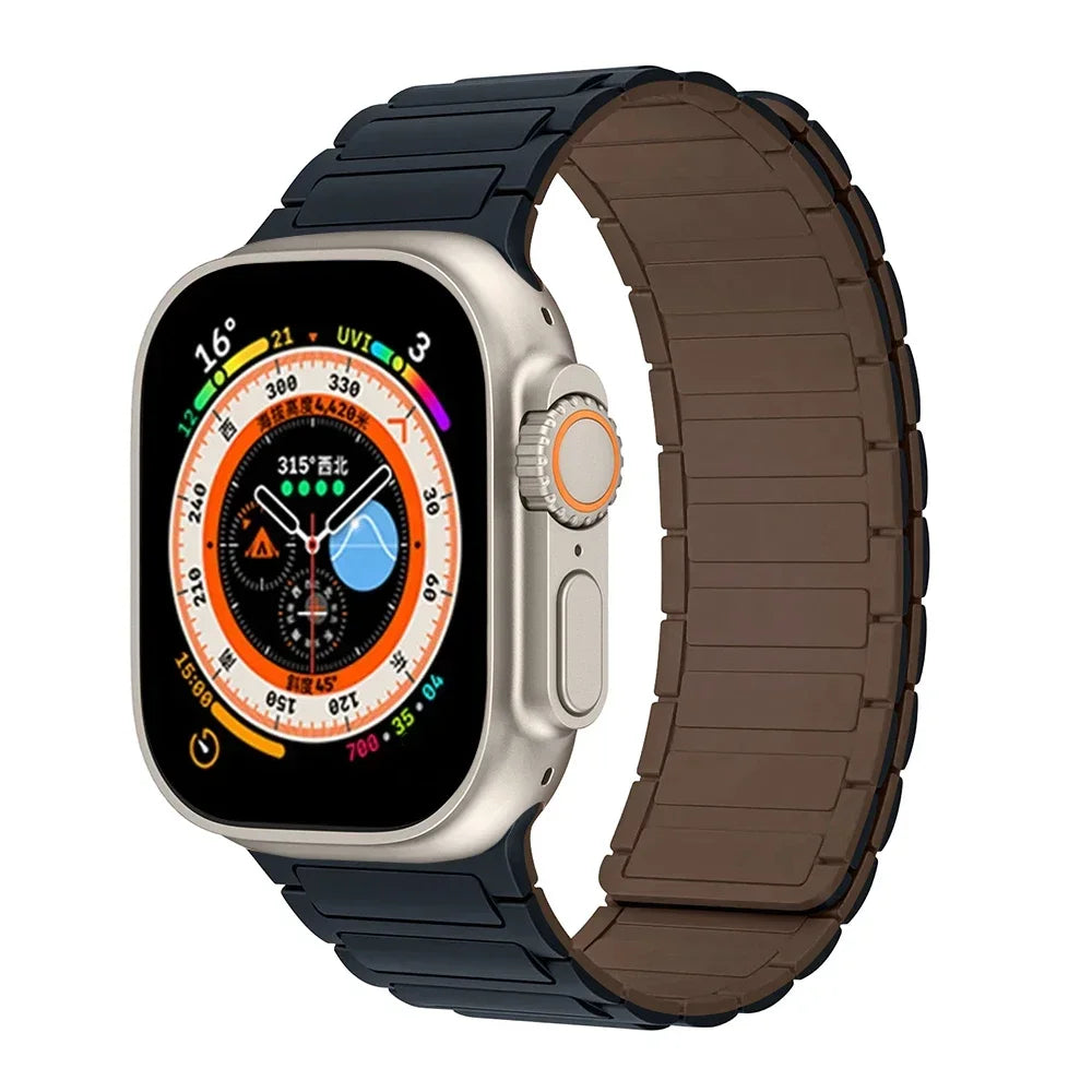 Casual magnetic man band for Apple watch