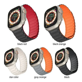 Casual magnetic man band for Apple watch