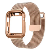 Metal band and case for Apple Watch Band